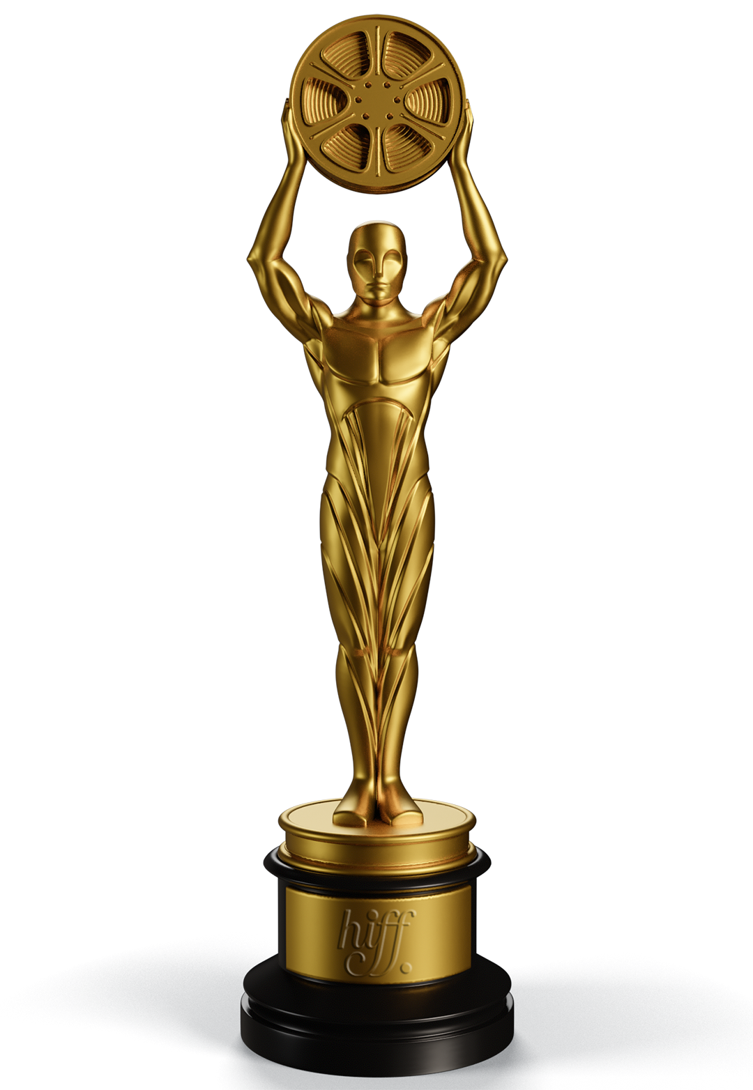 HIFF trophy, front view